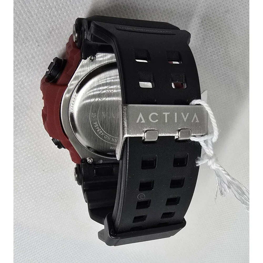 Activa Kadron X Invicta Digital Men's Watch 53mm Red Black ACW1968-006